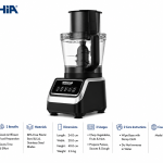 1-In-10 Food Processor Black/Silver MS Department Store Oman