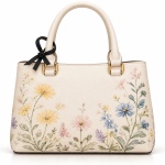Rezvan Handmade Wildflower Leather Handbag