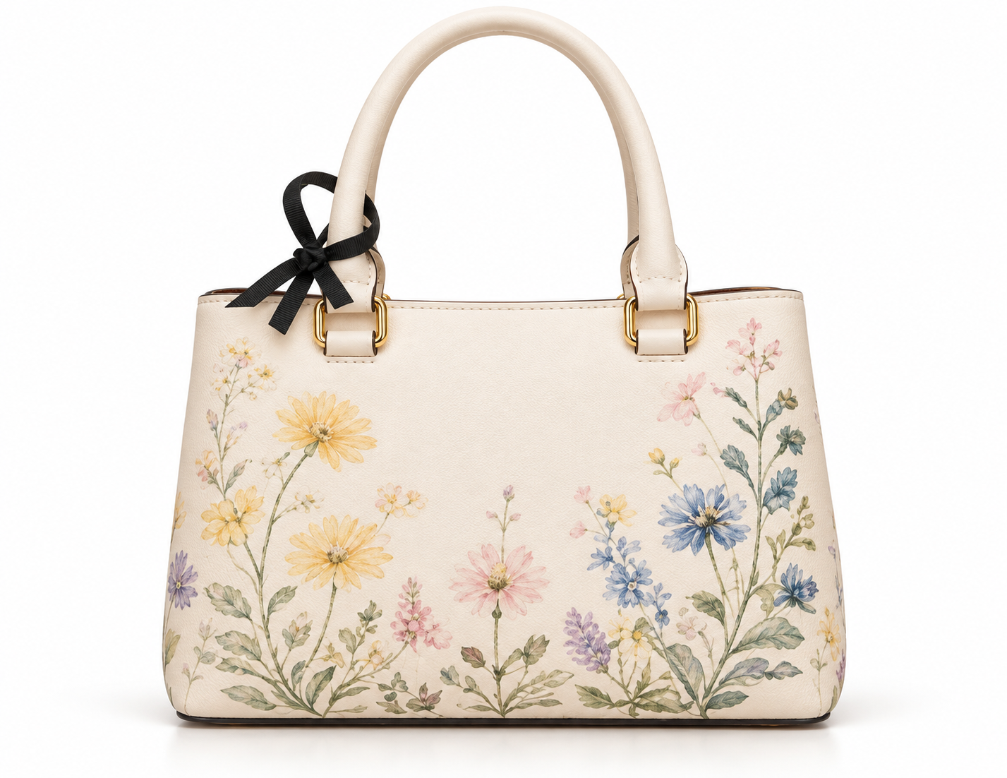Rezvan Handmade Wildflower Leather Handbag