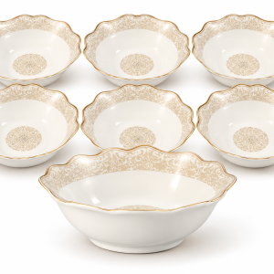 Elite Houseware Nuts Plateset 6 Pieces MS Department Store Oman