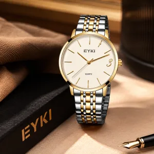 Eyki Rose Gold Plating+White Dial MS Department Store Oman