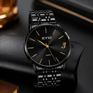Eyki Black Plating +Black Dial MS Department Store Oman