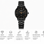 Eyki Black Plating +Black Dial MS Department Store Oman