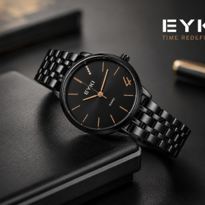Eyki Black Plating +Black Dial MS Department Store Oman