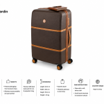Pierre Cardin Tours Bayer Pc Trolley S   20 Black MS Department Store Oman