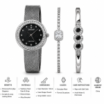 Sveston Lady Luck Women’s Watch & Bracelet Gift Set MS Department Store Oman