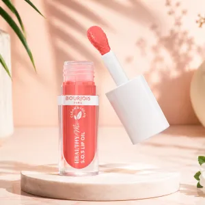 Bourjois Healthy Mix Clean S.O.S Lip Oil - 04 -4.5ML (Pink Passion) MS Department Store Oman