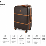 Pierre Cardin Tours Bayer Pc Trolley S 30 Black MS Department Store Oman