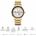 Sveston Lumiere Two-Tone Analog Watch with Day & Date Display – Assorted MS Department Store Oman
