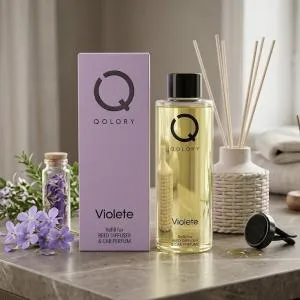 Violete Refill For Reed Diffuser & Car Perfume-150Ml MS Department Store Oman
