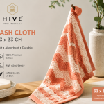 Hive Wash Cloth 33X33  MS Department Store Oman