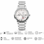 Sveston Lumiere Two-Tone Analog Watch with Day & Date Display – Assorted MS Department Store Oman