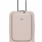 Verage Rome Monti Pp Trolley 4W   20" All With Front Pocket-Champagne MS Department Store Oman