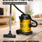 Drum Vacuum Cleaner (25L; Yellow)  MS Department Store Oman