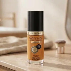 Maxfactor FF Ad Foundation Rg Facefinity W91(Warm Amber) MS Department Store Oman