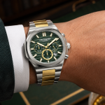 Lee Cooper Gauthier Multifunction Green Dial Two Tone Watch MS Department Store Oman