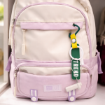 Bravo Backpack 18"  Cream & Green MS Department Store Oman