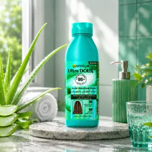 Ultra Doux Hair Food Shampoo Aloe-350Ml MS Department Store Oman