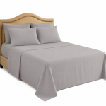 Bedsheet 2Pc Plain Size:280X200 Cm  MS Department Store Oman