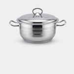 Stainless Steel Bonera Masterchef Single Pot 20 Cm MS Department Store Oman