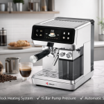 Espresso Coffee maker with Milk Tank  MS Department Store Oman
