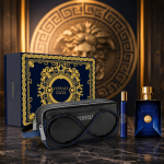 Versace Dylan Blue Edt 100Ml+Travel Spray 10Ml+Gwp-Set MS Department Store Oman