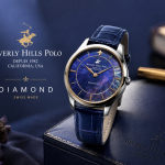 Beverly Hills Polo Cosmic Blue Diamond Watch MS Department Store Oman