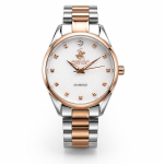 Beverly Hills Polo Club Diamond Rose Gold Elegance Watch MS Department Store Oman