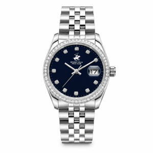 Beverly Hills Polo Club Women'S Gold-Tone Moon Phase Watch MS Department Store Oman