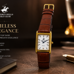 Beverly Hills Polo Club Women'S Rectangular Leather Watch MS Department Store Oman