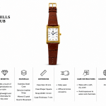 Beverly Hills Polo Club Women'S Rectangular Leather Watch MS Department Store Oman
