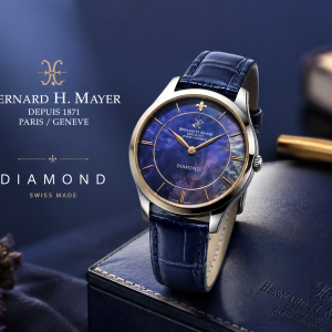 Bernard H. Mayer Cosmic Blue Diamond Watch MS Department Store Oman