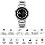 Sveston Lumiere Two-Tone Analog Watch with Day & Date Display – Assorted MS Department Store Oman