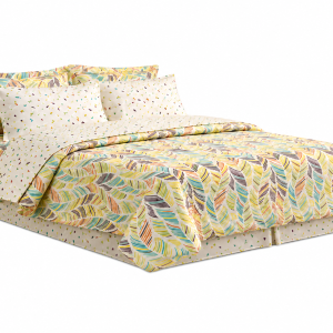 Quilt Cover Printed Queen 3Pc  MS Department Store Oman