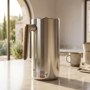 REGAL1.0Ltr.  Deluxe Leather Vacuum Jug - Glass Liner
[4-Colors Assorted] MS Department Store Oman