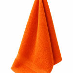 Supreme Wash Cloth  33  X 33 Cm 550 Gsm Orange  MS Department Store Oman