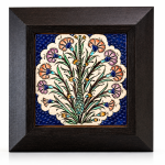 Classic Mediterranean-Style Framed Ceramic Tile MS Department Store Oman