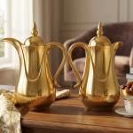 Regall 1.0Ltr. + 1.0Ltr. P / B  Vacuum Flask Set[Full Golden]