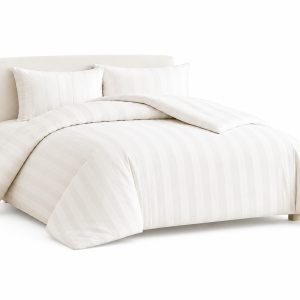 Cannon Stripe Comforter 4 Pc Single Cream MS Department Store Oman