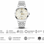 Sveston Legacy Classic Analog Watch with Stainless Steel Bracelet MS Department Store Oman