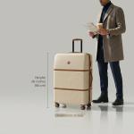 Pierre Cardin Tours Bayer Pc Trolley S   26" White MS Department Store Oman