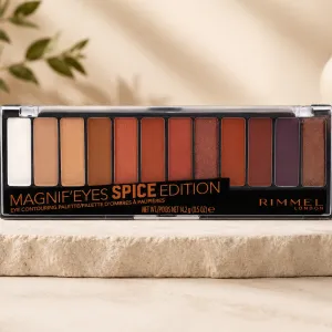 Rimmel London, Magnif'Eyes, Eye Contouring Palette, 005 Spice Edition, 0.5 Oz (14.2 G) MS Department Store Oman