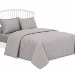 Stripe Dtx Comforter King 1Pc 259X242Cm Bstr MS Department Store Oman