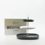 Otantik 3 Layer Stand From Mirral Dark Blue + Silver MS Department Store Oman