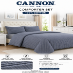 Stripe Dtx Comforter Single 1Pc 168X218Cm Bstr MS Department Store Oman