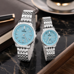 Sveston King Couple Two-Tone Analog Watch Set – Assorted MS Department Store Oman