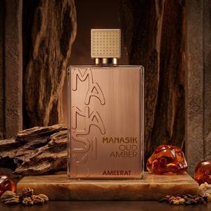 Manasik Spray Oud Amber Ameerat-100Ml MS Department Store Oman