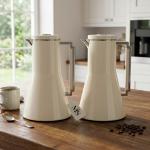 REGAL0.7Ltr. + 1.0Ltr. V-Flask Set [Pearl Beige + Coffee] MS Department Store Oman
