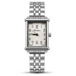 Ceshdun Classic Rectangular Dial Stainless Steel Women’S Wrist Watch With Bracelet Set MS Department Store Oman