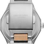 Men'S Multi-Function Quartz Watch -Two-Tone Silver & Rose Gold Stainless Steel Bracelet, Silver Dial, Octagonal Bezel MS Department Store Oman